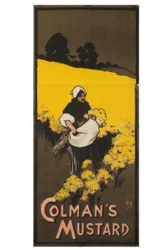 "Colmans sennep" / J. Hassall / Plakat, 1898