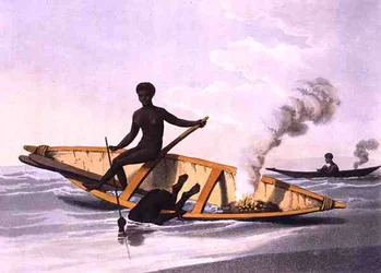 Fishing, gravert av Matthew Dubourg (fl.1785-1820), utgitt av Edward Orme