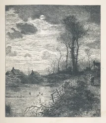 Plate 23. En dam, fra 