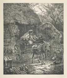 Plate 24. Loading a cart, from 