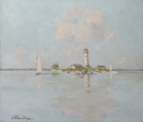 Fyret (olje på lerret)