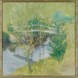 Den hvite broen, ca. 1895