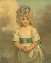 Miss Charlotte Papendick som barn