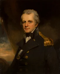 Portrett av admiral John Willett Payne, ca. 1772-1803 (olje på lerret)