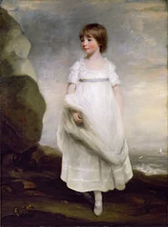 Portrett av Anne Isabella Milbanke (1792–1860), senere Lady Byron, ca. 1800 (olje på lerret)