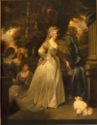 Portrett av H.R.H. Frederica Charlotte Ulrica, prinsesse Royal of Prussia og hertuginne av York, 1792