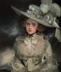 Portrett av Mary Boteler fra Eastry, Kent, 1786