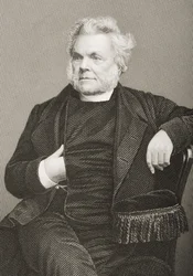 John Angell James (1785-1859) gravert av D.J. Pund fra et fotografi, fra 