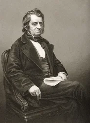 John Arthur Roebuck (1801-79) gravert av D.J. Pund fra et fotografi, fra 