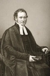 Robert Bickersteth (1816-84) gravert av D.J. Pund fra et fotografi, fra 