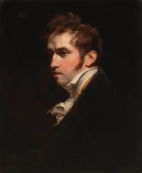 Portrett av en mann, tidlig på 1800-tallet.