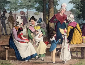 Barnepikene, 1820
