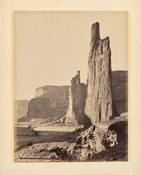 Høvdinger i kløften, Canyon de Chelly, Arizona