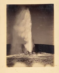 Old Faithful i utbrudd