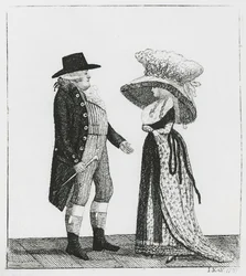 Kaptein Dalrymple og Penelope Macdonald, 1787