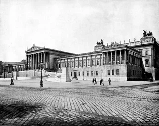 Houses of Parliament, Wien, 1893.