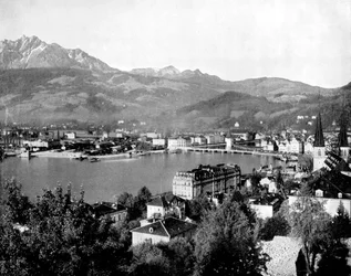 Luzern, Sveits, 1893.