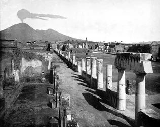 Forumet, Pompeii, Italia, 1893.