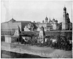 Kreml, Moskva, sent på 1800-tallet