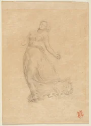 Allegorisk kvinnefigur