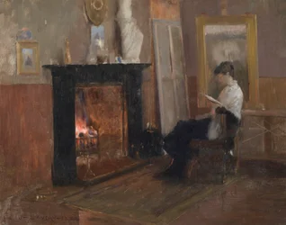 En stille dag i studio