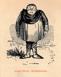angelsaksisk husmann, c1860, c1860