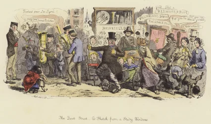 The Quiet Street, en skisse fra et studievindu