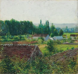 Våningshus i Giverny, ca. 1890