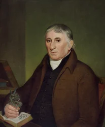 Portrett av Jacob Ritter sr., botanikeren