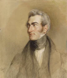 Portrett av Chambers Hall, 1835