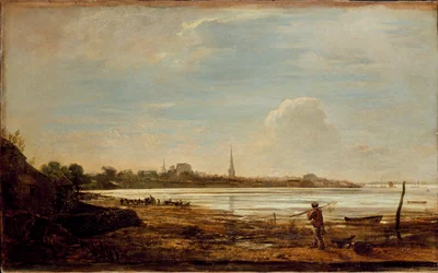 Utsikt over Southampton, 1819