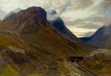 Glencoe, ca. 1875 (olje på lerret)