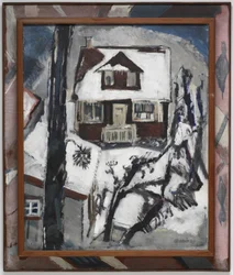 Fra vinduet mitt, Cliffside, New Jersey