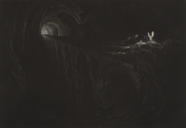 Bridge of Chaos, ca. 1827 (mezzotint)