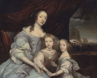John Michael Wright Mary Villiers og barna hennes