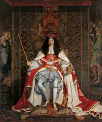Portrett av Karl II av England 1630-1685, ca. 1676