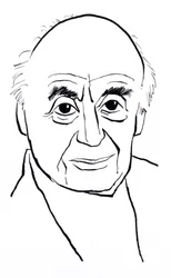 Berthold Goldschmidt, karikatur