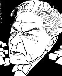 Herbert von Karajan - portrett