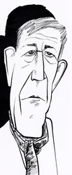 Oskar Kokoschka, karikatur