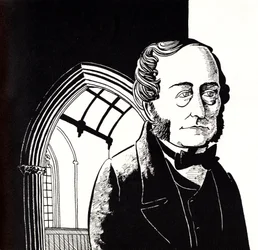 Samuel WESLEY, karikatur