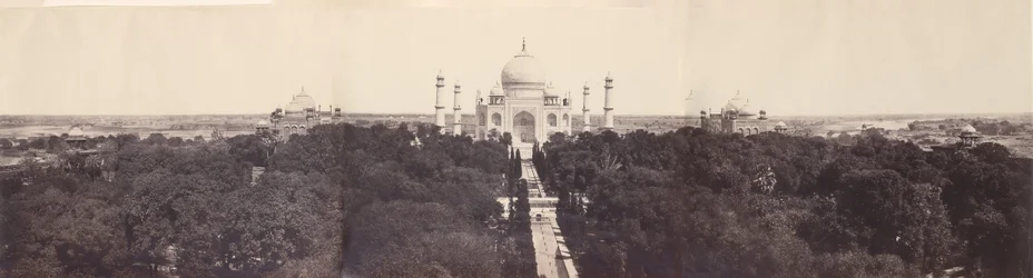 [Taj Mahal fra porten], januar-mars 1864.