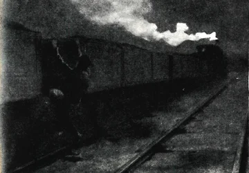 Rømning med tog, november 1899, 1945.
