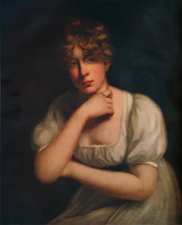 Frøken Holcroft, c1700-tallet, 1916