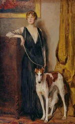 Grevinne Kitty von Schönborn-Buchheim 1885-1946, fremtidig baronesse de Rothschild, 1916.