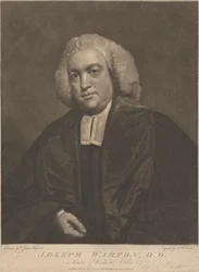 Joseph Warton, mester ved Winchester College