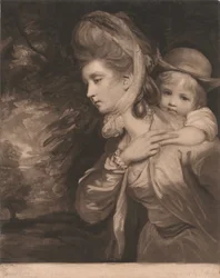 Fru Payne Galwey og sønnen Charles