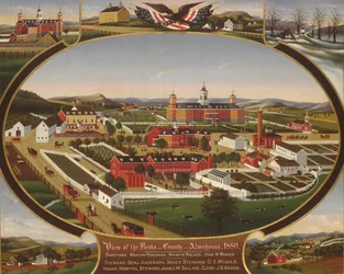 Berks County Almshouse, 1880, 1880.