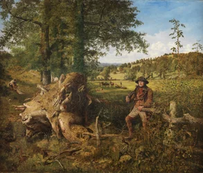 A Day in the Country (Olje på lerret)