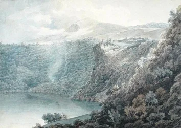 Innsjøen og byen Nemi