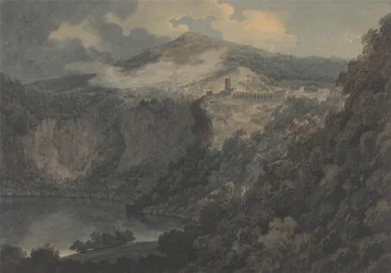 Innsjøen og byen Nemi